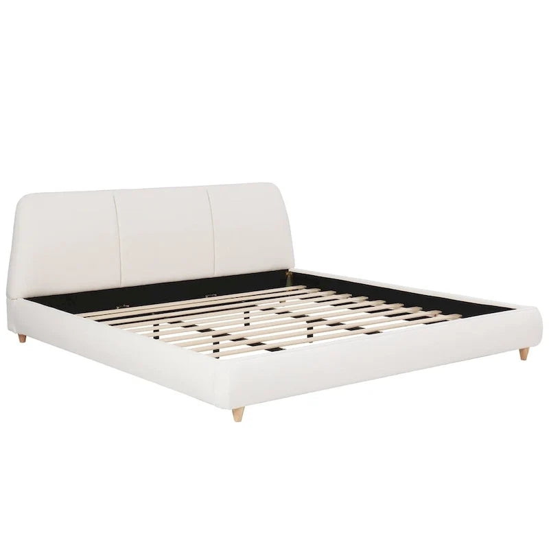 Christopher Knight Home - Struttura letto moderna imbottita Mitchell