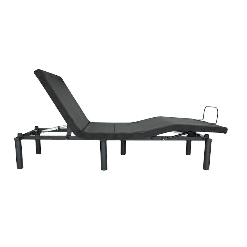 Sommier Électrique Réglable Noir Antique Twin XL avec Télécommande