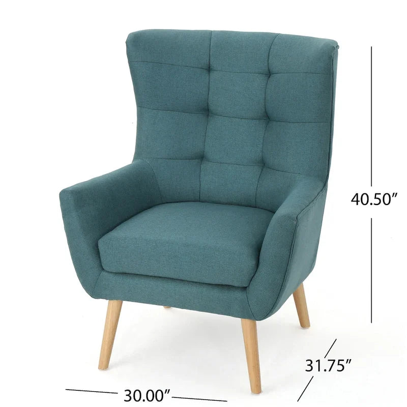 Fauteuil à oreilles haut de gamme Teal 32.5