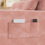 Divano letto trasformabile 3-in-1, Poltrona letto estraibile, Letto pieghevole convertibile per soggiorno