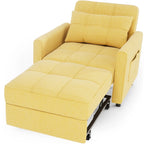 Divano letto trasformabile 3-in-1, Poltrona letto estraibile, Letto pieghevole convertibile per soggiorno