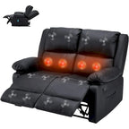 Divanetto reclinabile a 2 posti con funzione riscaldante e massaggiante
