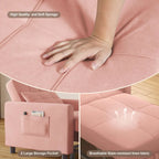 Divano letto trasformabile 3-in-1, Poltrona letto estraibile, Letto pieghevole convertibile per soggiorno