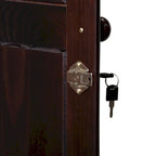 Guardaroba Flessibile in Legno Massello al 100% con Pomelli in Metallo o Legno