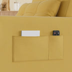 Divano letto trasformabile 3-in-1, Poltrona letto estraibile, Letto pieghevole convertibile per soggiorno