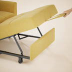 Divano letto trasformabile 3-in-1, Poltrona letto estraibile, Letto pieghevole convertibile per soggiorno