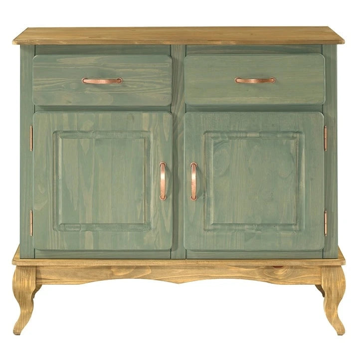 Wood Buffet Sideboard Green