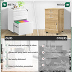 Classificatore verticale/mobile a 3 cassetti per ufficio domestico
