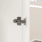 Armadio con ante in vetro da 120 cm con luce LED integrata