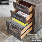60 Scrivania Direzionale a L da Fattoria, Scrivania ad Angolo in Legno, Scrivania per Computer