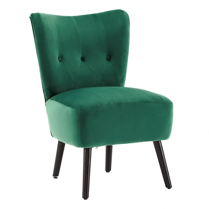 Imani 22.5 Wide Tufted Accent Chair by iNSPIRE Q Bold