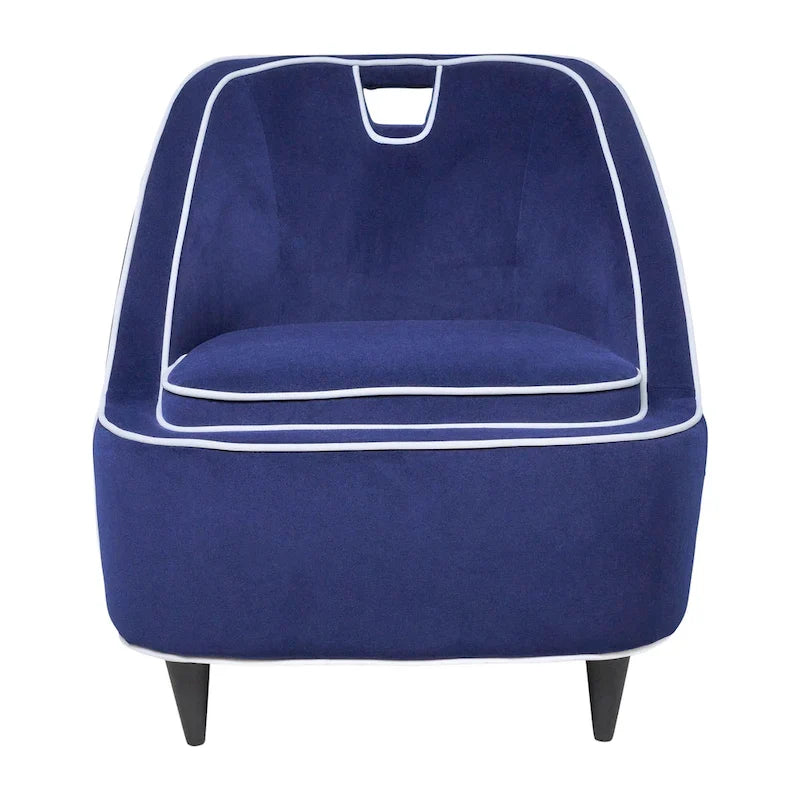 Sagebrook Home – Fauteuil d'appoint moderne rembourré deux tons – 28 x 30 x 31