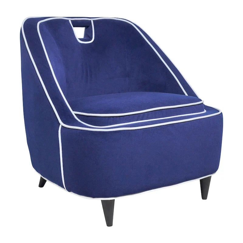 Sagebrook Home – Fauteuil d'appoint moderne rembourré deux tons – 28 x 30 x 31