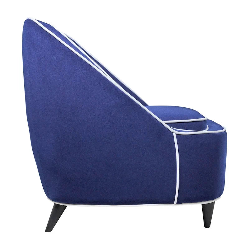 Sagebrook Home – Fauteuil d'appoint moderne rembourré deux tons – 28 x 30 x 31