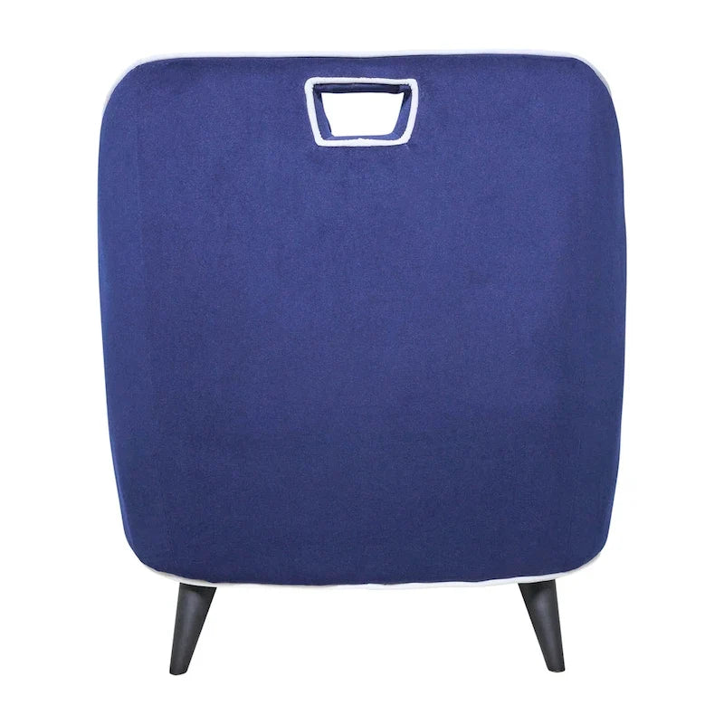 Sagebrook Home – Fauteuil d'appoint moderne rembourré deux tons – 28 x 30 x 31
