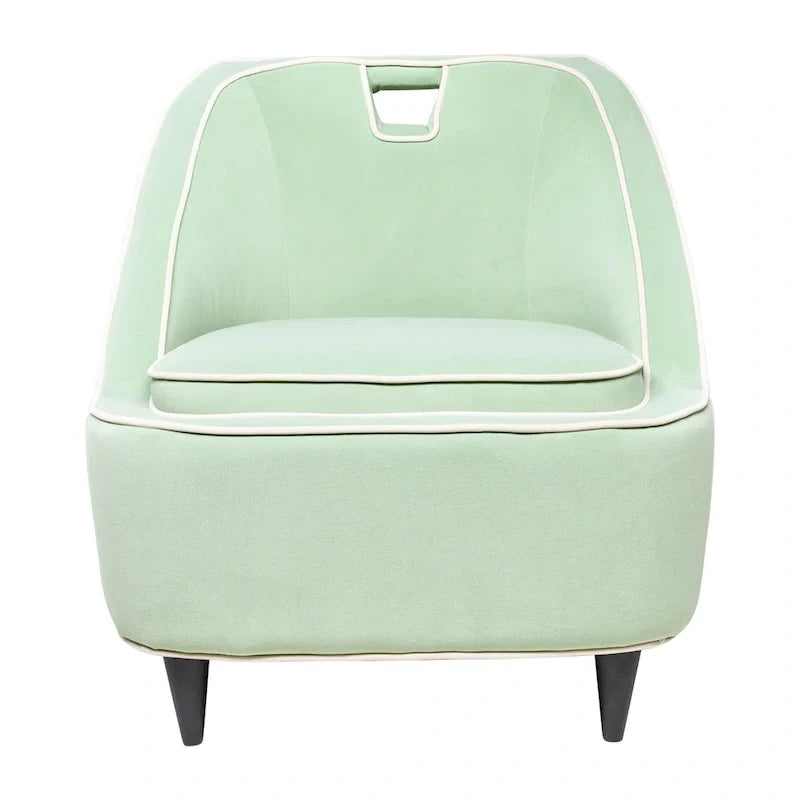Sagebrook Home – Fauteuil d'appoint moderne rembourré deux tons – 28 x 30 x 31