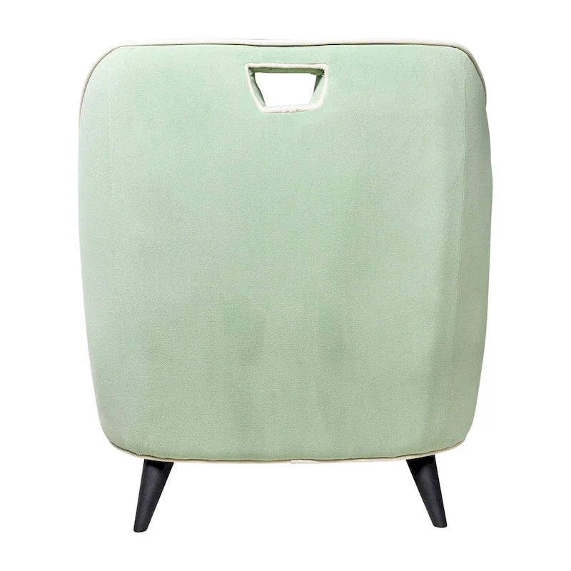 Sagebrook Home – Fauteuil d'appoint moderne rembourré deux tons – 28 x 30 x 31
