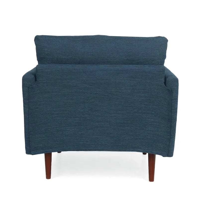 Fauteuil club capitonné Symonds avec coussins décoratifs par Christopher Knight Home
