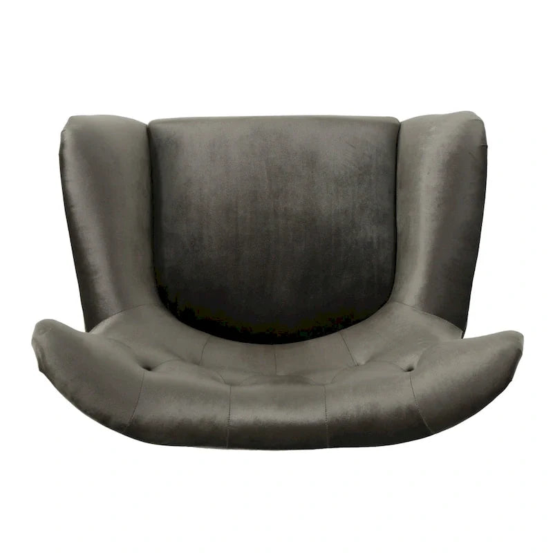 Fauteuil rembourré Alyssa Mid-century de Christopher Knight Home - 30.25P x 34.25L x 39.75H