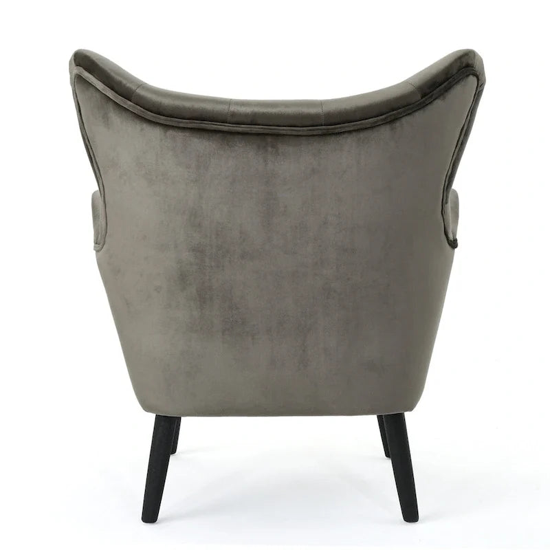 Fauteuil rembourré Alyssa Mid-century de Christopher Knight Home - 30.25P x 34.25L x 39.75H