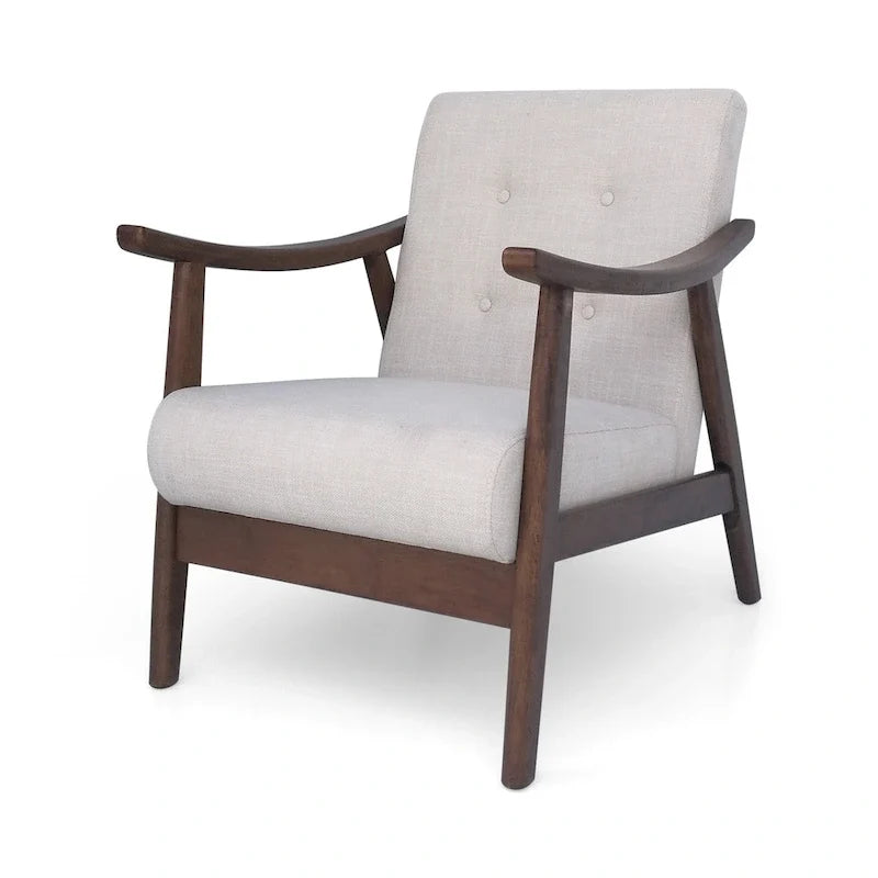 Fauteuil d'appoint moderne du milieu du siècle Chabani de Christopher Knight Home