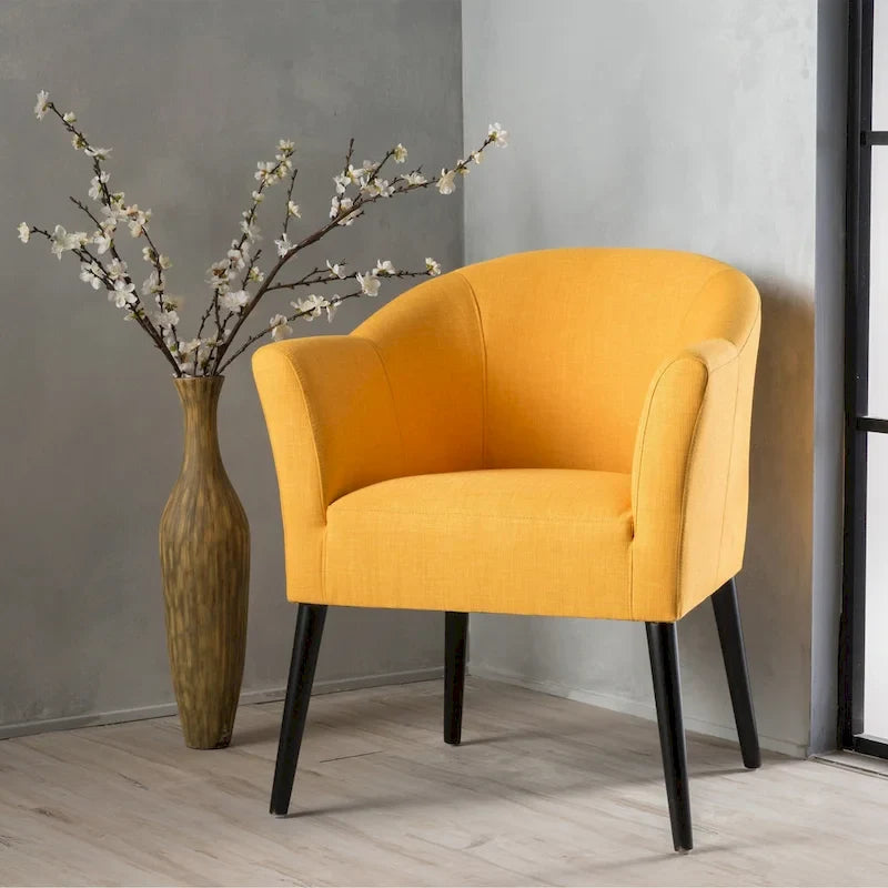 Fauteuil en tissu Carson Carrington Augustenborg de Christopher Knight Home