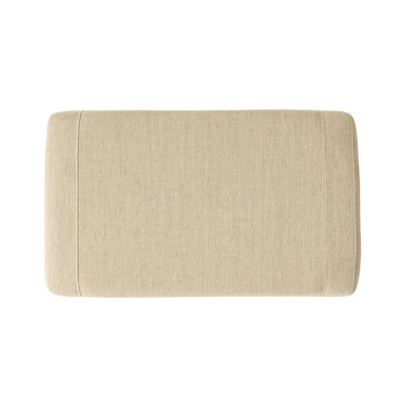 Fauteuil club en tissu touffeté beige clair Elaine avec ottoman par Christopher Knight Home