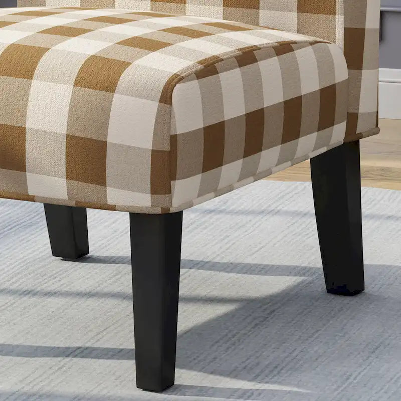 Kassi Contemporary Fabric Slipper Accent Chair by Christopher Knight Home