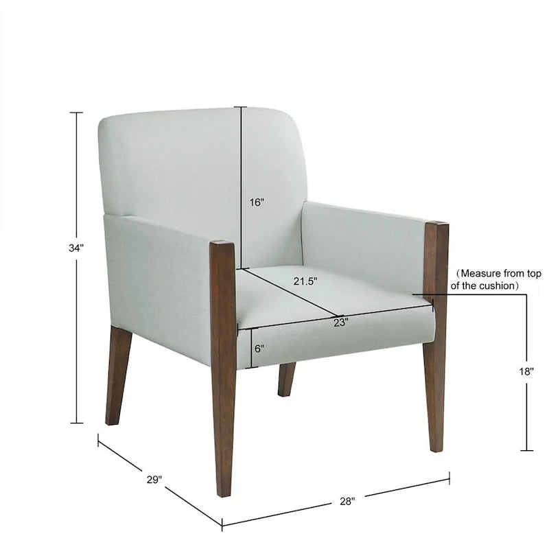 Martha Stewart Remo Upholstered Accent Chair