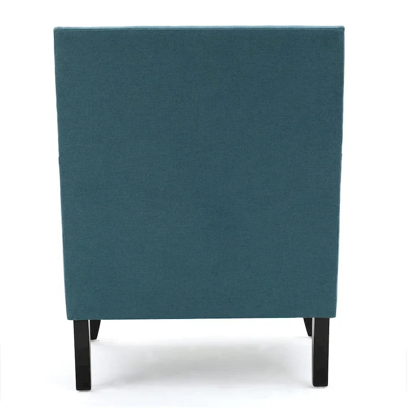 Tilla Studded Fabric Club Chair by Christopher Knight Home