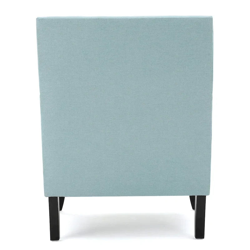 Tilla Studded Fabric Club Chair by Christopher Knight Home