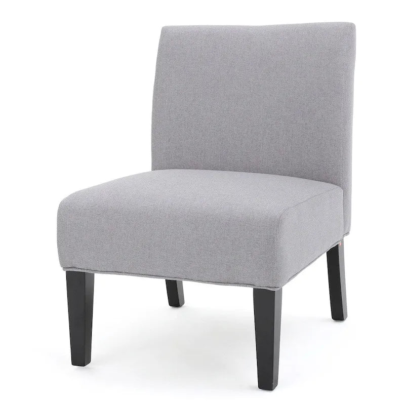 Christopher Knight Home Kassi Modern Fabric Slipper Chair - 22.50 L x 29.50 W x 32.00 H