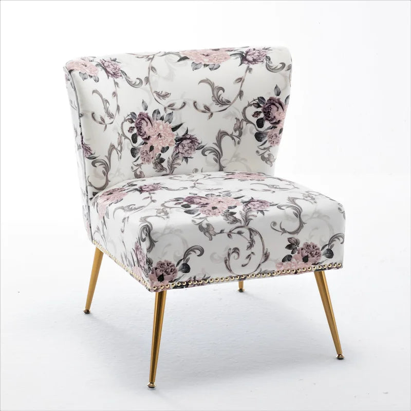 Friant 25W Microfiber Upholstered Slipper Chair