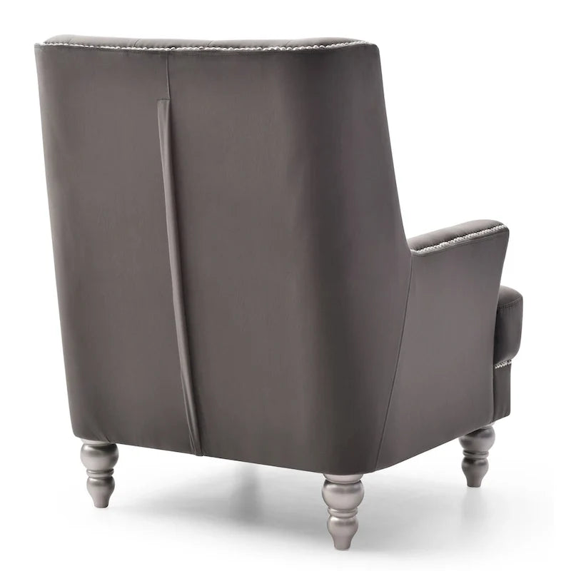 Chaise en velours Pamona