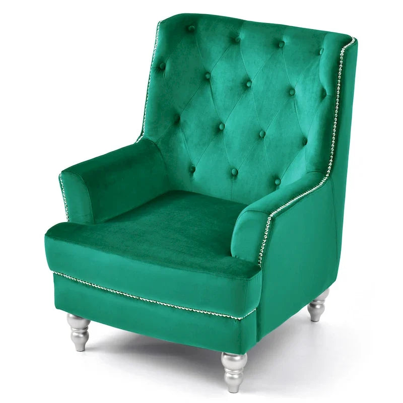 Chaise en velours Pamona