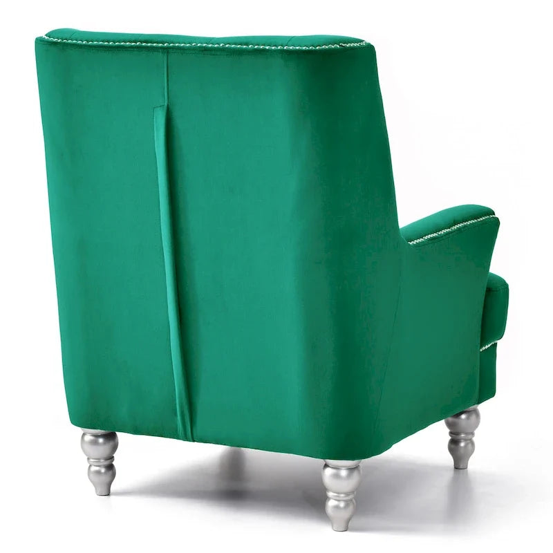 Chaise en velours Pamona