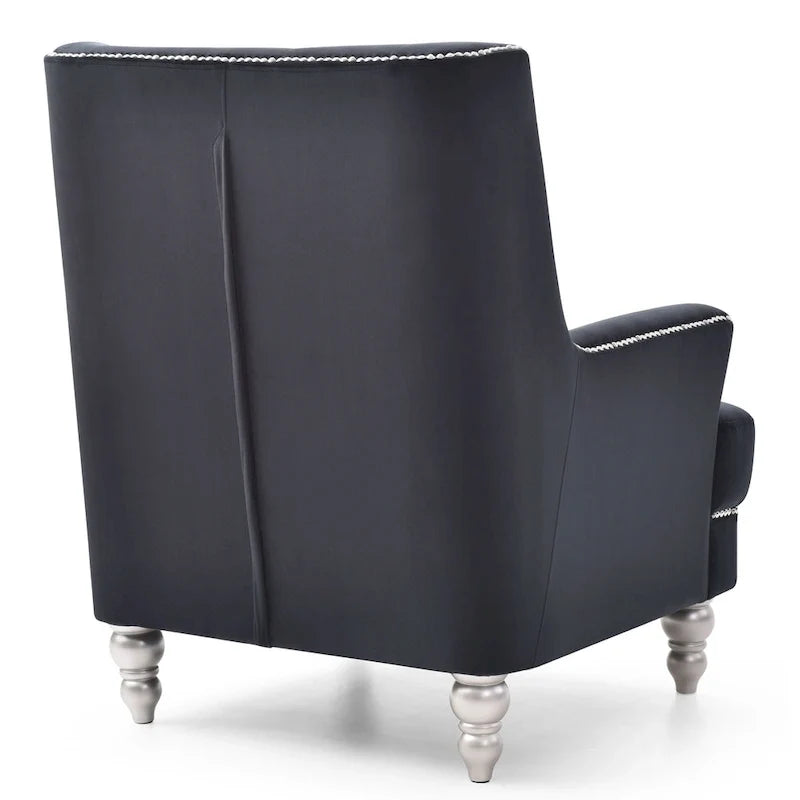 Chaise en velours Pamona