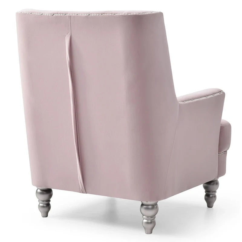 Chaise en velours Pamona
