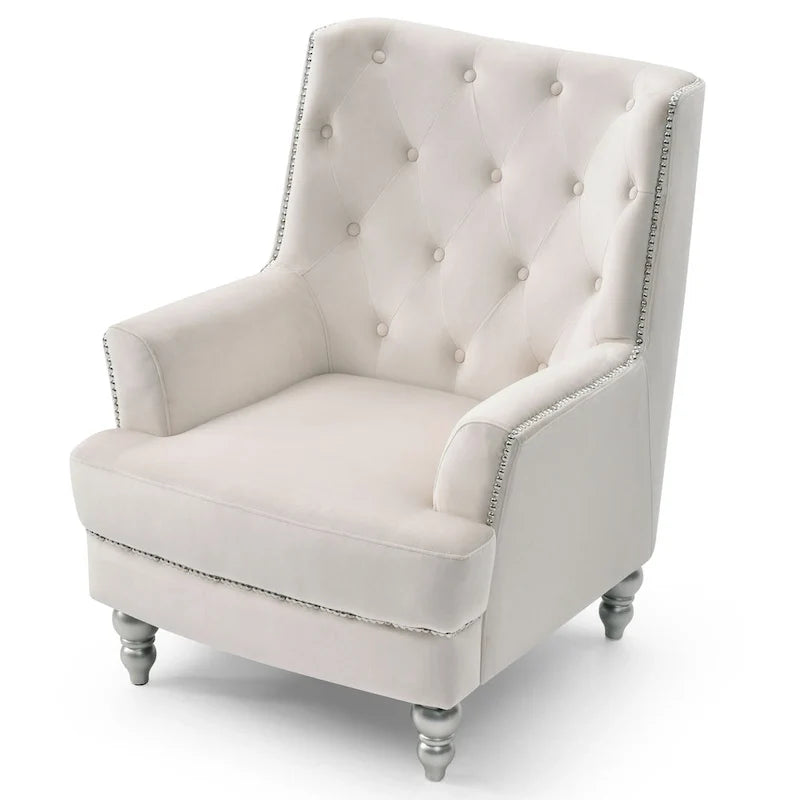 Chaise en velours Pamona