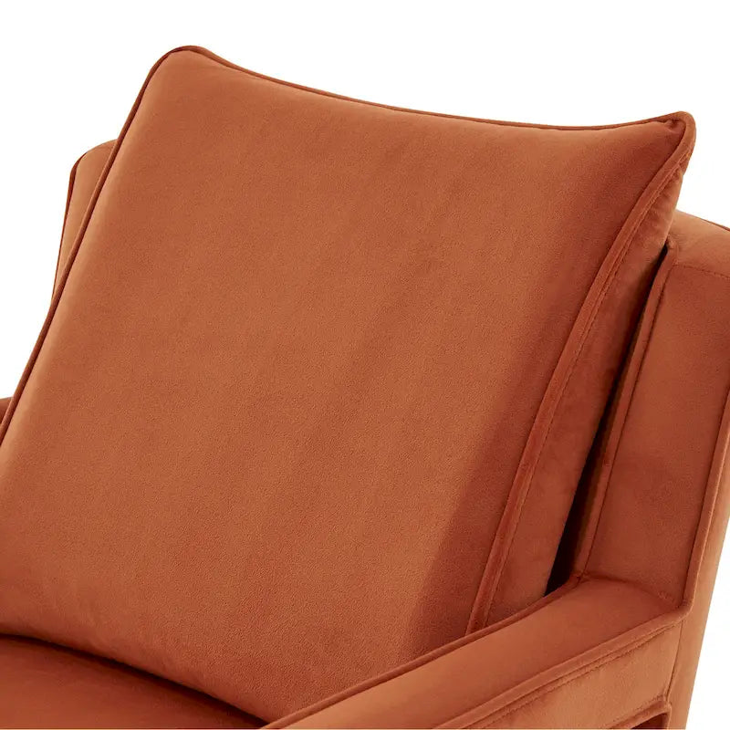 Fauteuil d'appoint en velours Quinn par Greyson Living