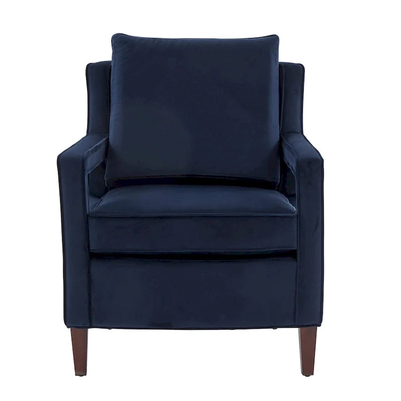 Fauteuil d'appoint en velours Quinn par Greyson Living