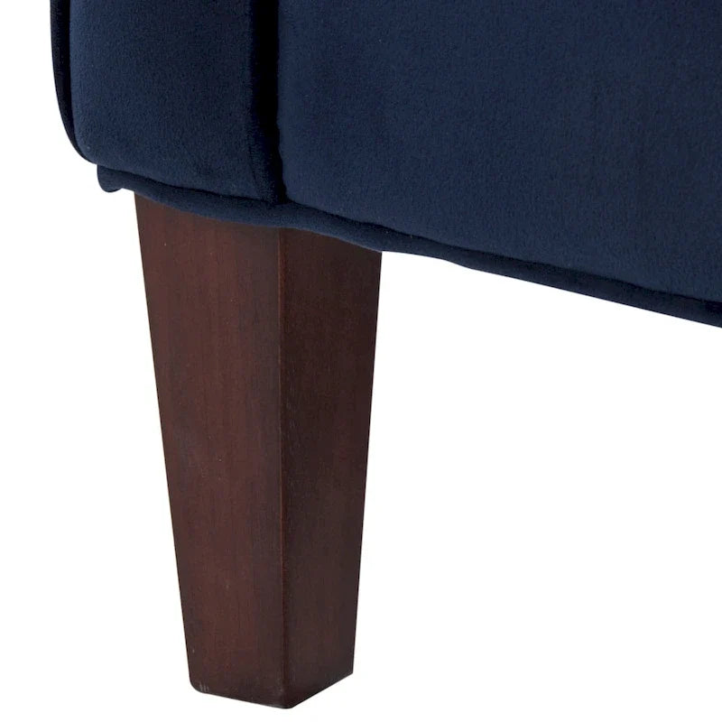 Fauteuil d'appoint en velours Quinn par Greyson Living