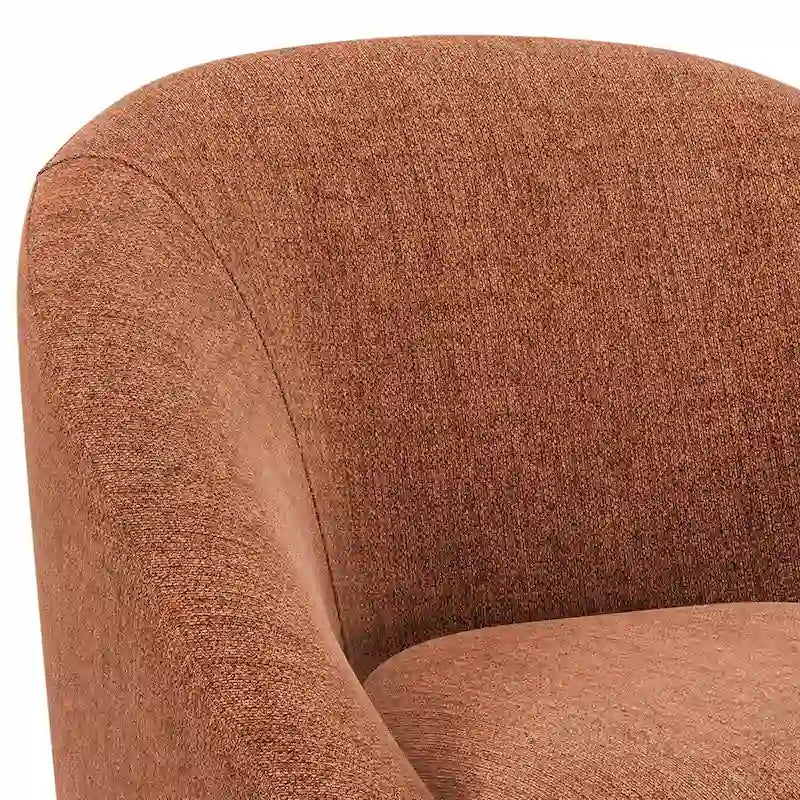 WYNDENHALL Bonita Fauteuil d'appoint irrégulier moderne du milieu du siècle, 27 pouces de large - 26,6 P x 26,8 L x 31,5 H