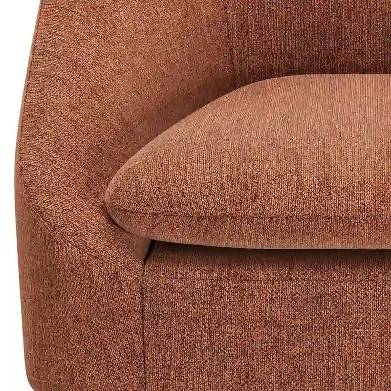 WYNDENHALL Bonita Fauteuil d'appoint irrégulier moderne du milieu du siècle, 27 pouces de large - 26,6 P x 26,8 L x 31,5 H