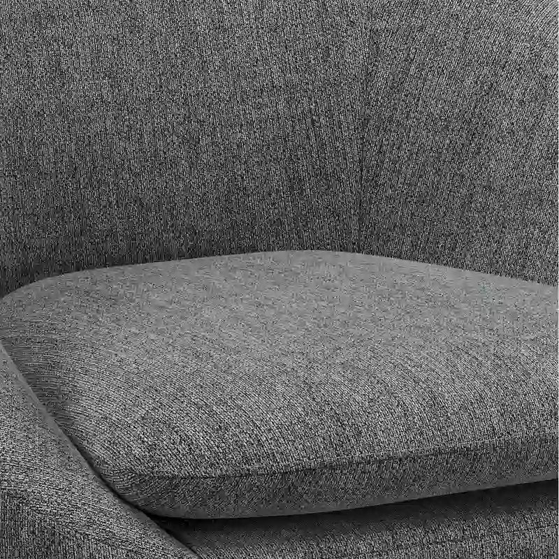 WYNDENHALL Bonita Fauteuil d'appoint irrégulier moderne du milieu du siècle, 27 pouces de large - 26,6 P x 26,8 L x 31,5 H