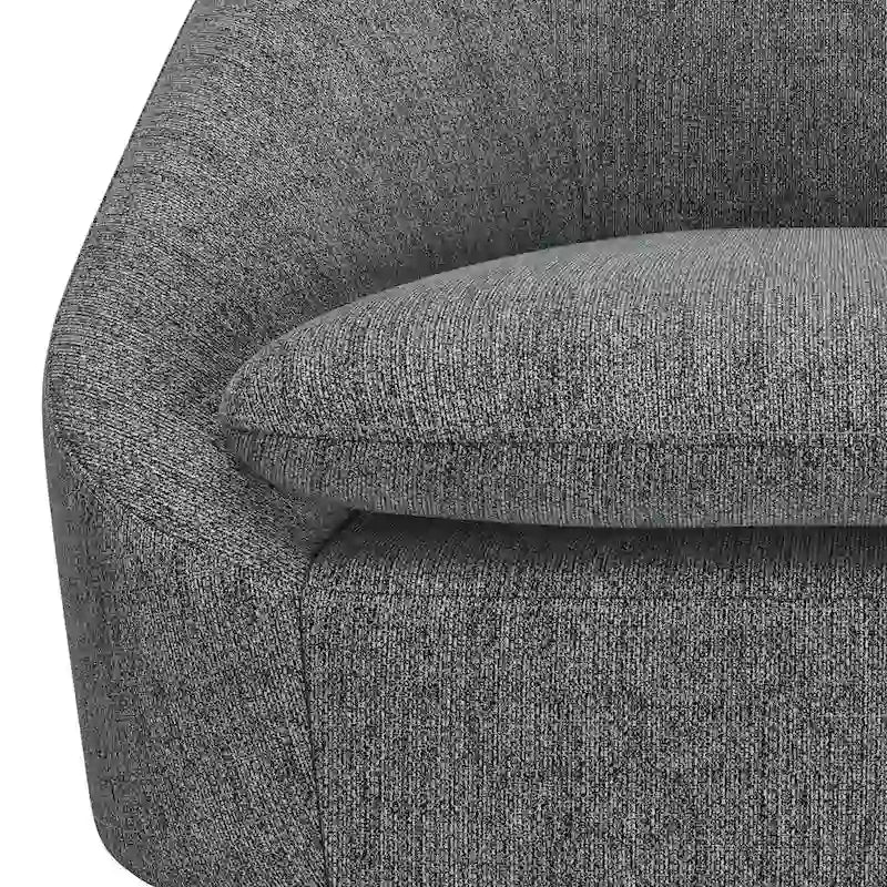 WYNDENHALL Bonita Fauteuil d'appoint irrégulier moderne du milieu du siècle, 27 pouces de large - 26,6 P x 26,8 L x 31,5 H