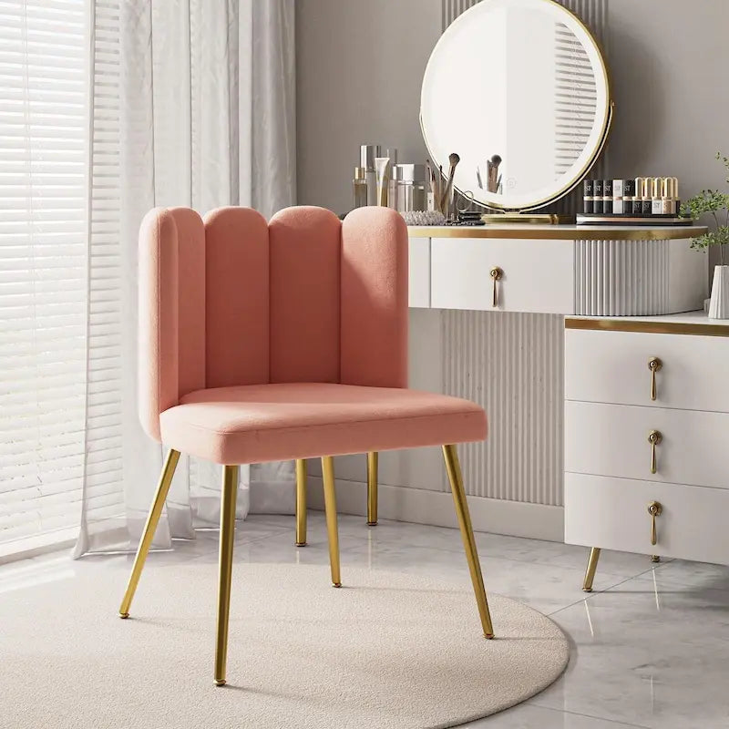 Anjela Side Chair with Tufted Back