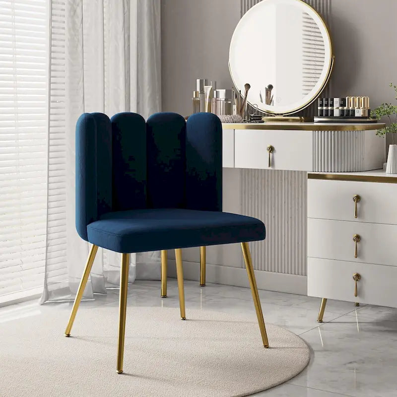 Anjela Side Chair with Tufted Back