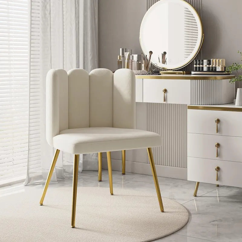 Anjela Side Chair with Tufted Back