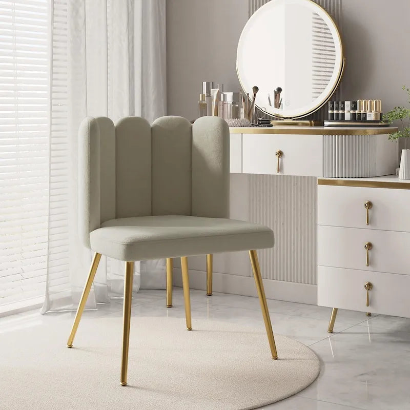 Anjela Side Chair with Tufted Back
